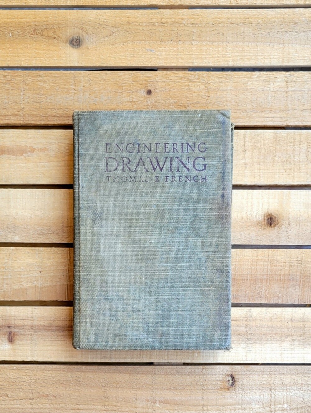 Vintage 1941 Book: Engineering Drawing by Thomas B. French